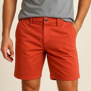 Tori Richard Coral Cotton Stretch Shorts – Size 38, Resort Casual Style
